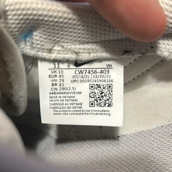 Blue And White Nike Adversary Premiums, size 11 - Picture 10 of 10